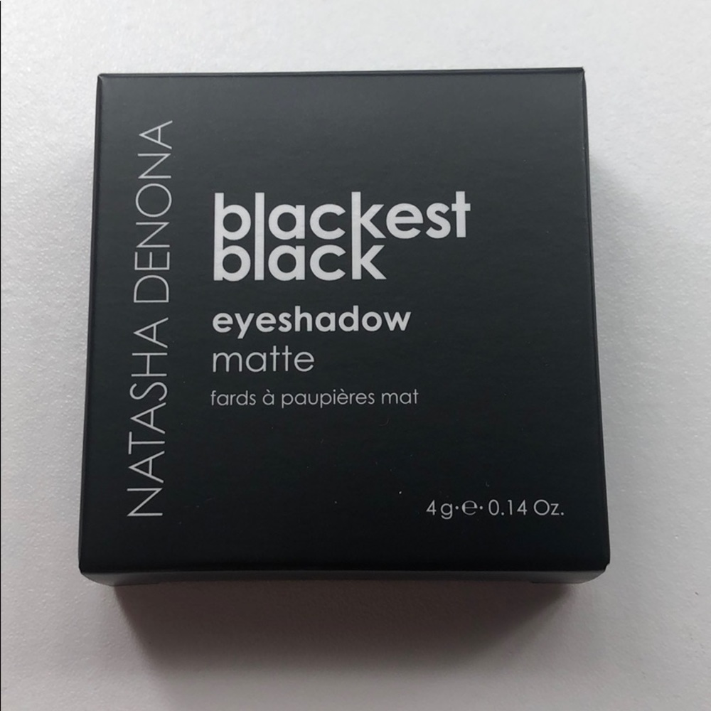 BNIB: NATASHA DENONA BLACK MATTE EYESHADOW